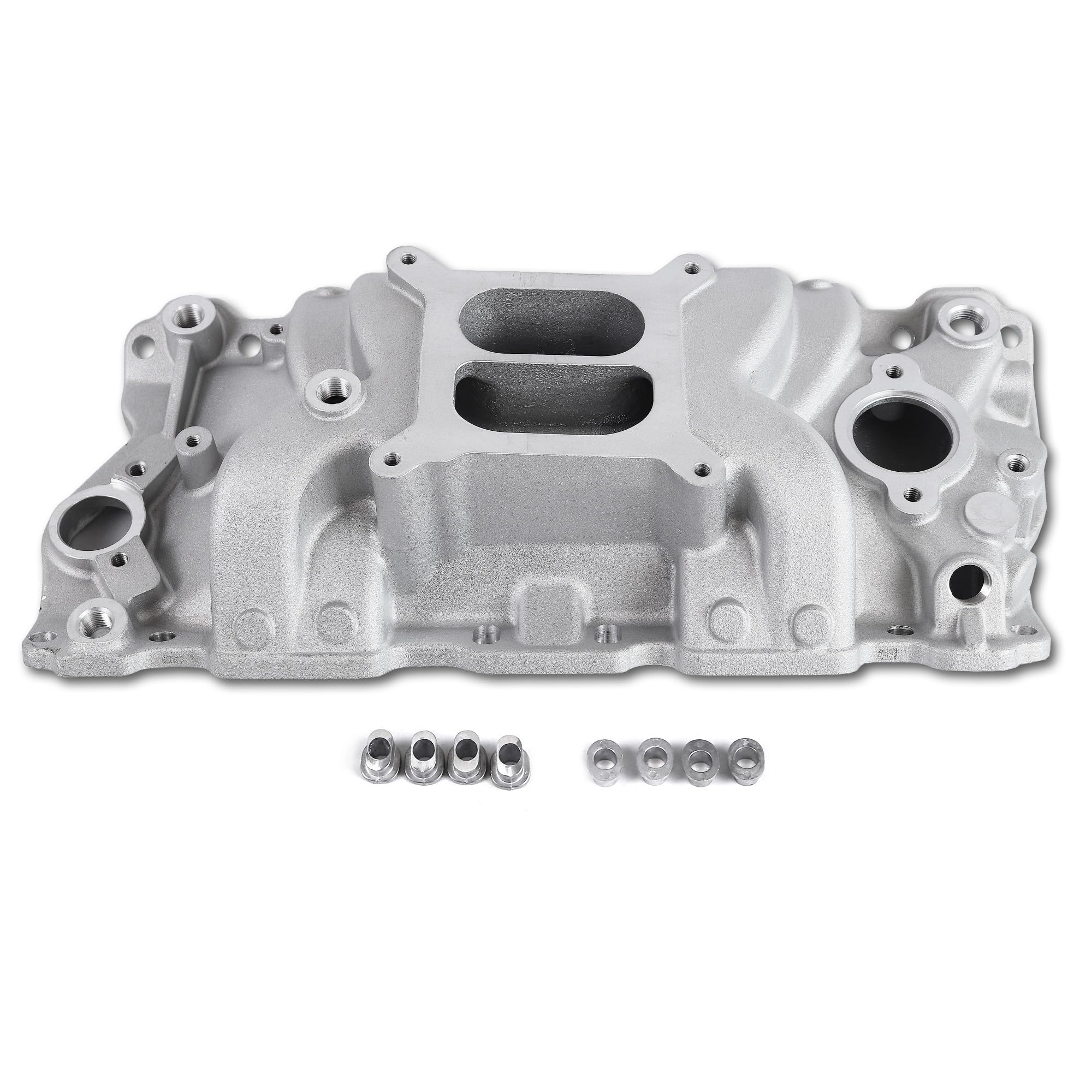 Amazon.com: 52021 7101 Performer RPM Intake Manifold Aluminum Dual ...
