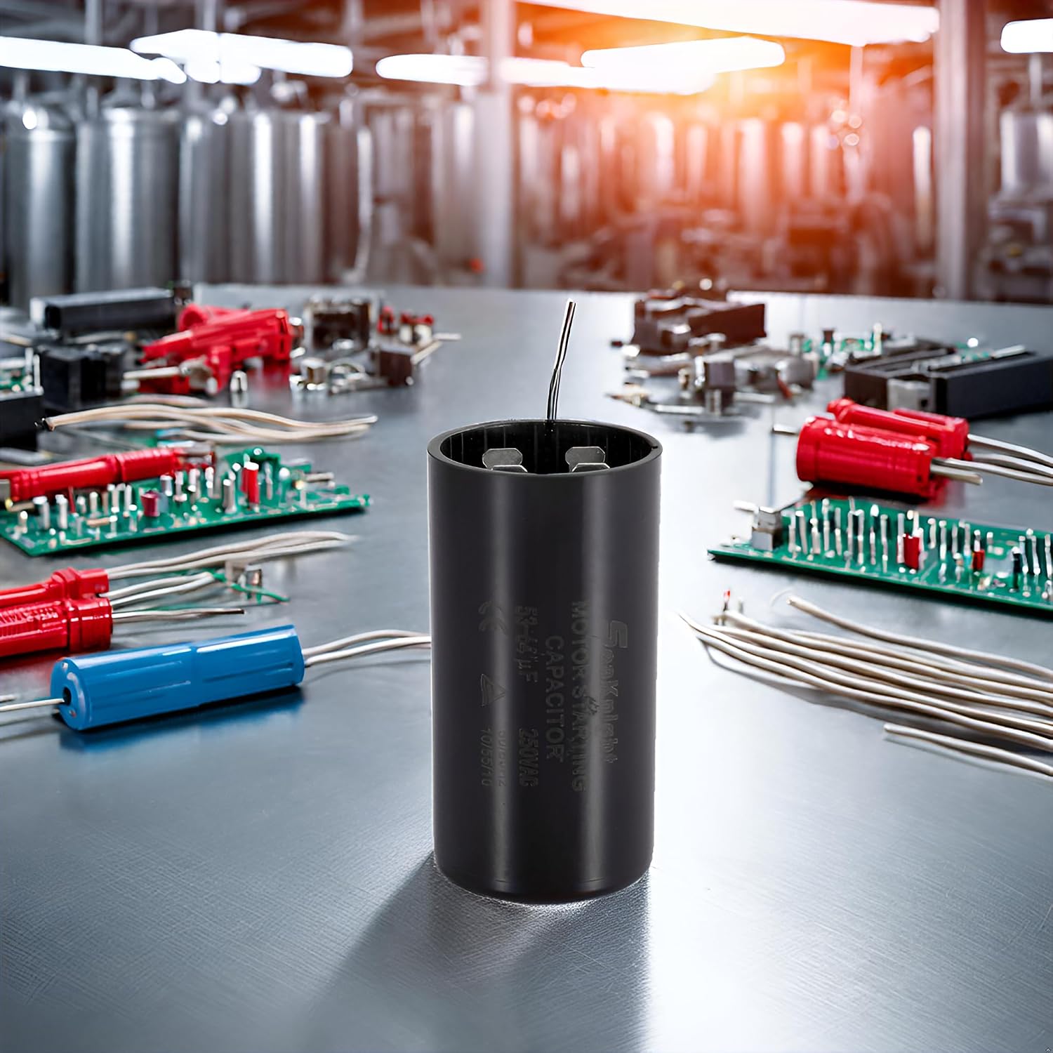 53-64 MFD Start Capacitor 50/60Hz Withstand Voltage 250V AC
