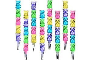 30 Piece Bear Stacking Colored Pencils for Kids