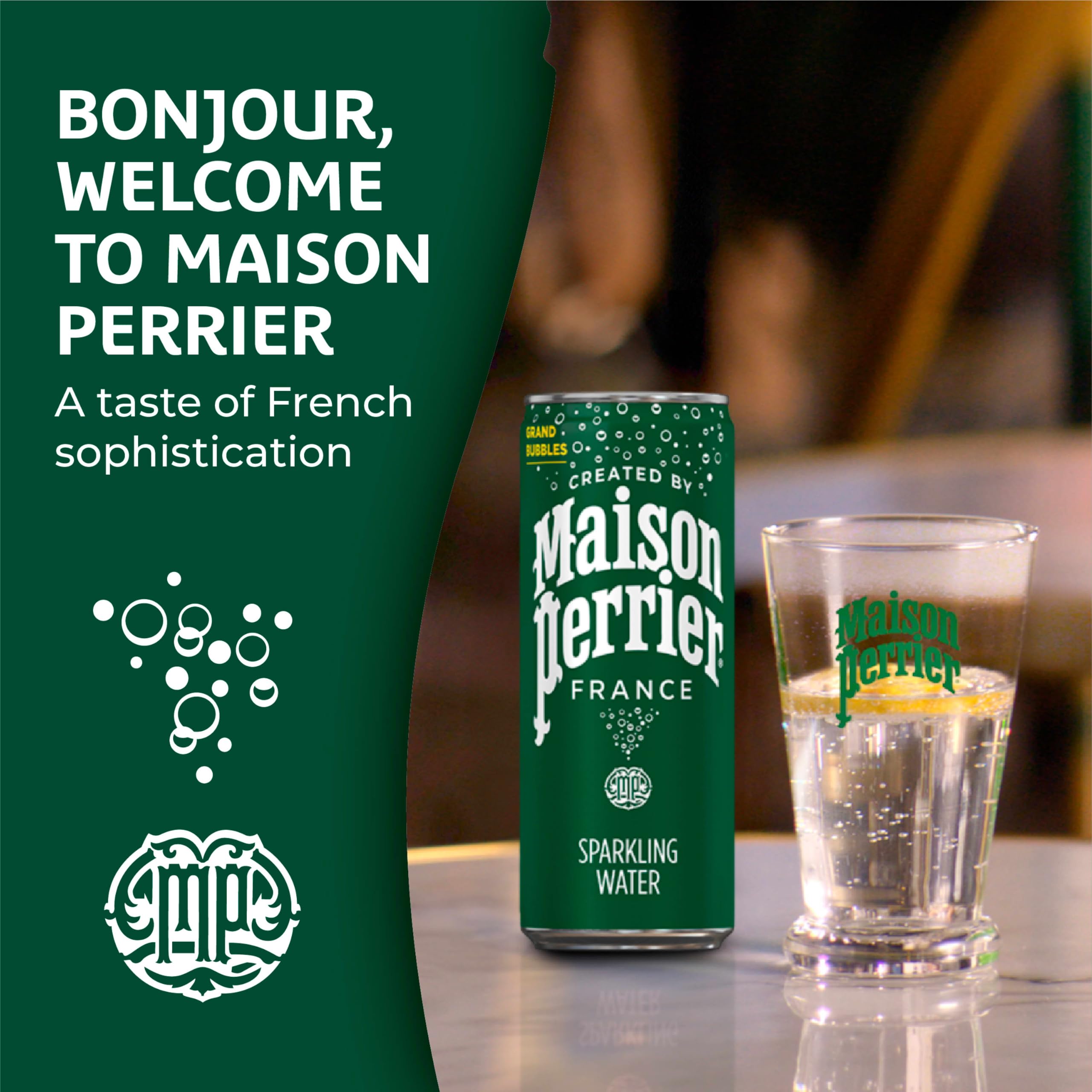 Amazon.com: Maison Perrier Ultimate Sparkling Water, 11.15 Fl Oz