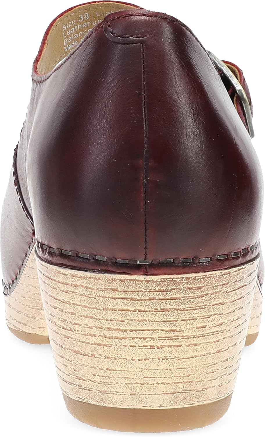 Dansko Lilah Mary Jane Clog for Women - Linings from Recycled Materials and Leather for Breathability- Lightweight Rubber Outsole for Long-Lasting Wear - Image 5