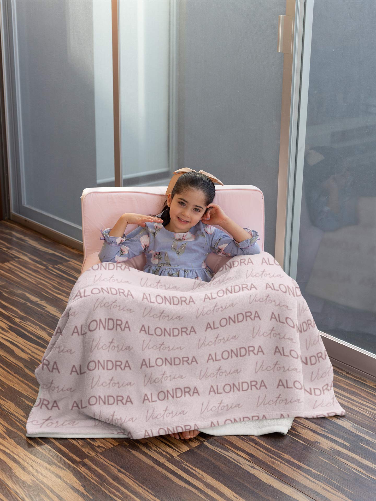 Personalized Name Blanket for Baby Girl Kids and Adults with Name, Premium Quality Blanket with Name for Daughter, Custom Name Blanket, Gift for Infants, Newborns, Toddlers, Dad Mom Grandparents