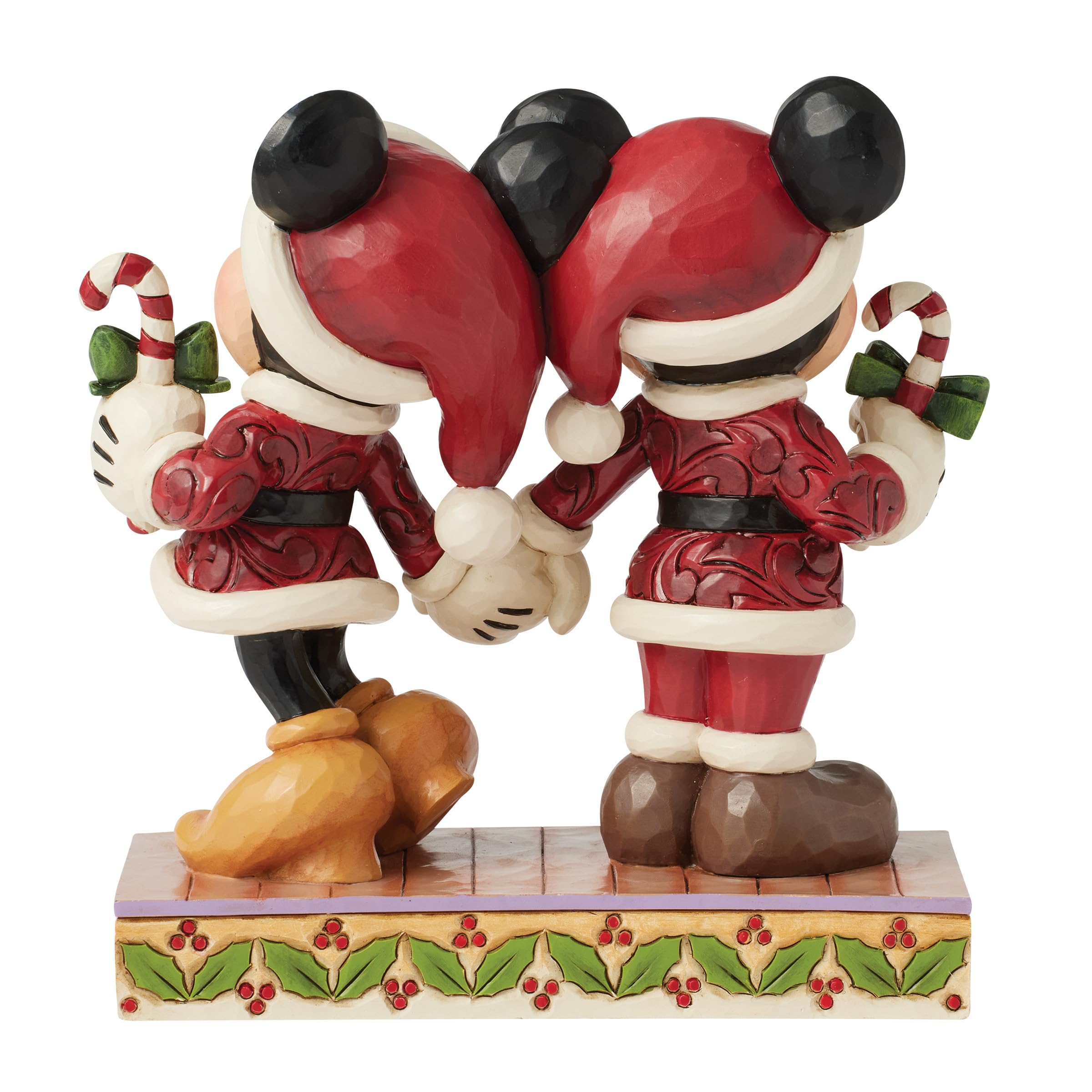 Amazon.co.jp: Disney Traditions ミッキー＆ミニー キャンディケイン