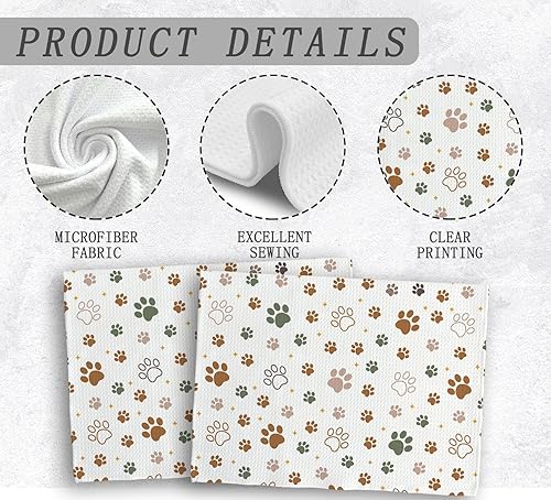 Vista 114 de Shih Tzu - Juego de 2 toallas de cocina para perro, juego de 2 paños de cocina y paños de cocina para perros Shih Tzu, decoración de perro Shih Tzu