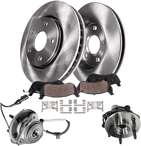 Miniatura 18 de Detroit Axle - Kit de freno delantero de repuesto para frenos 04-06 Scion xA xB Rotores 2004 2005 2006 pastillas de freno de cerámica