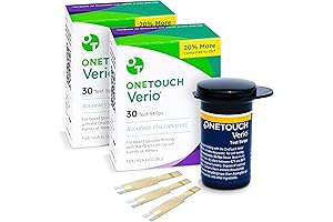 Verio Test Strips for Diabetes Value Pack: Precision One Touch Ultra