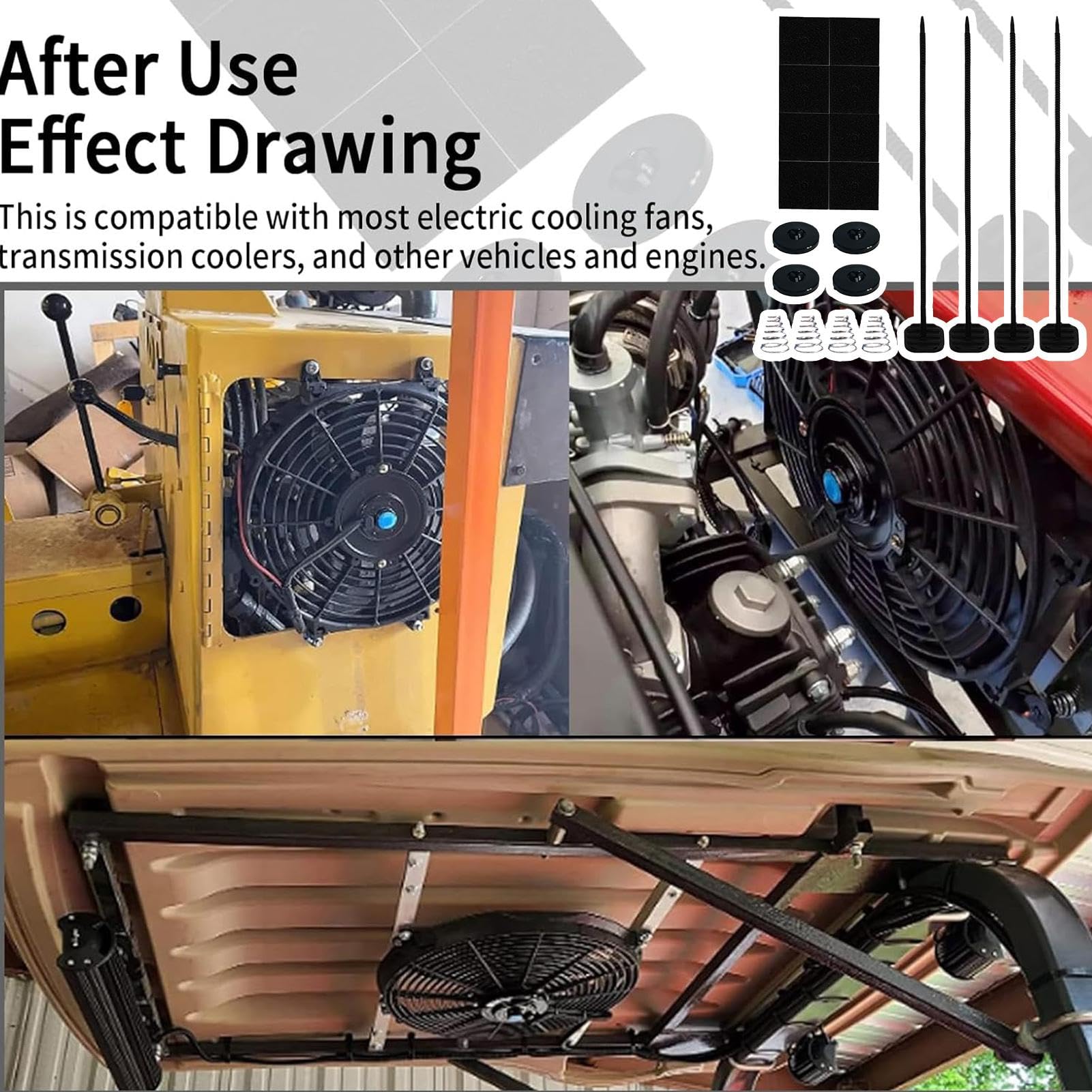 車用 ラジエーター ファン付き 冷却装置 車用 ラジエーター ファン付き 冷却装置 汎用 電動ファン Yahoo