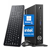 Dell Wyse 5070 Mini Desktop Computer&comma; Intel Pentium Silver J5005&comma; 8GB RAM&comma; 256GB SSD&comma; WiFi&comma; Bluetooth&comma; 4K Support&comma; Keyboard & Mouse&comma; Windows 11 Pro &lpar;Renewed&rpar;