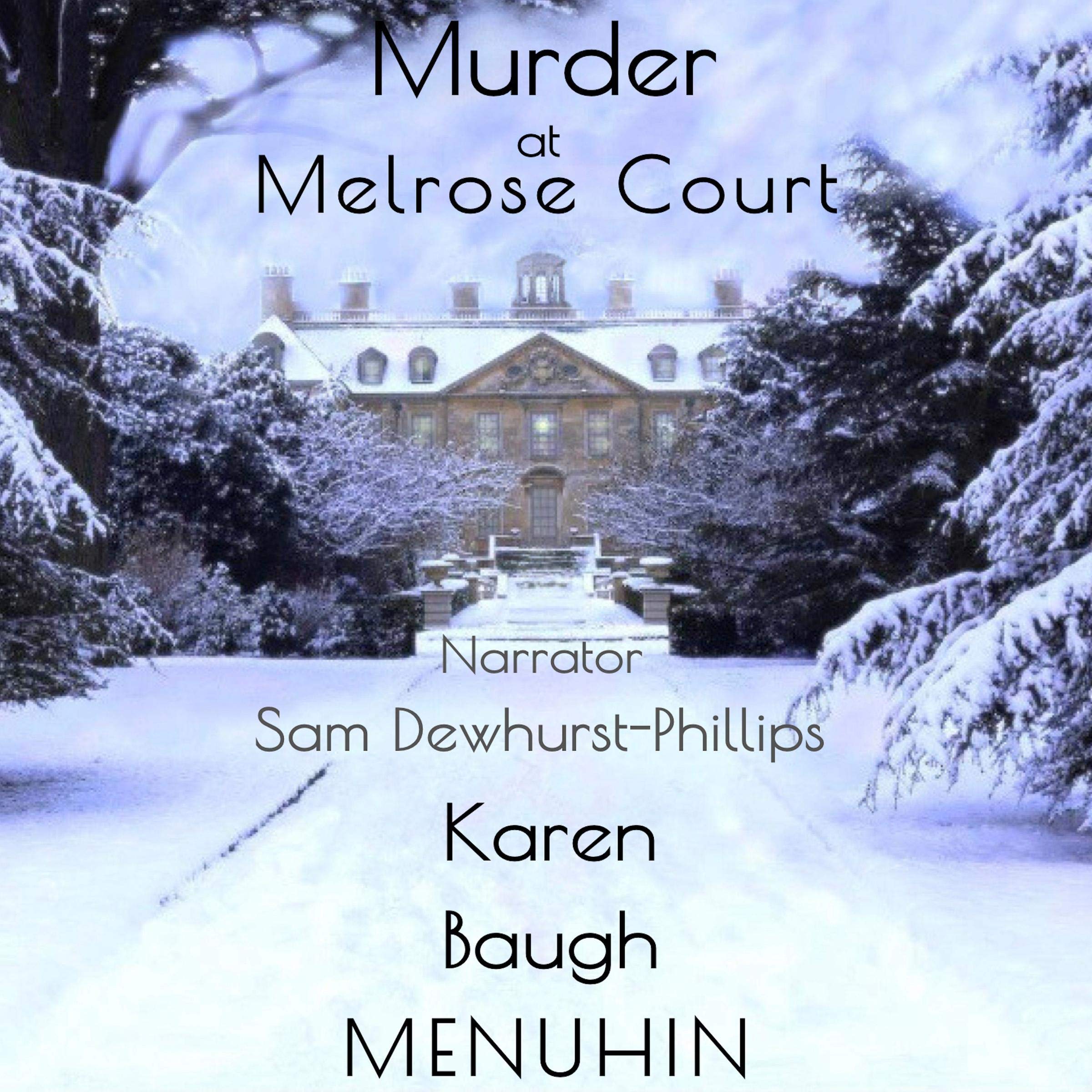 Cover art for Murder at Melrose Court
