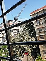 Vista 5 de Antena de bucle de versión actualizada MLA-30+ Plus 0.5-30MHz Anillo a prueba de lluvia Antena de recepción activa de bajo ruido de onda corta media