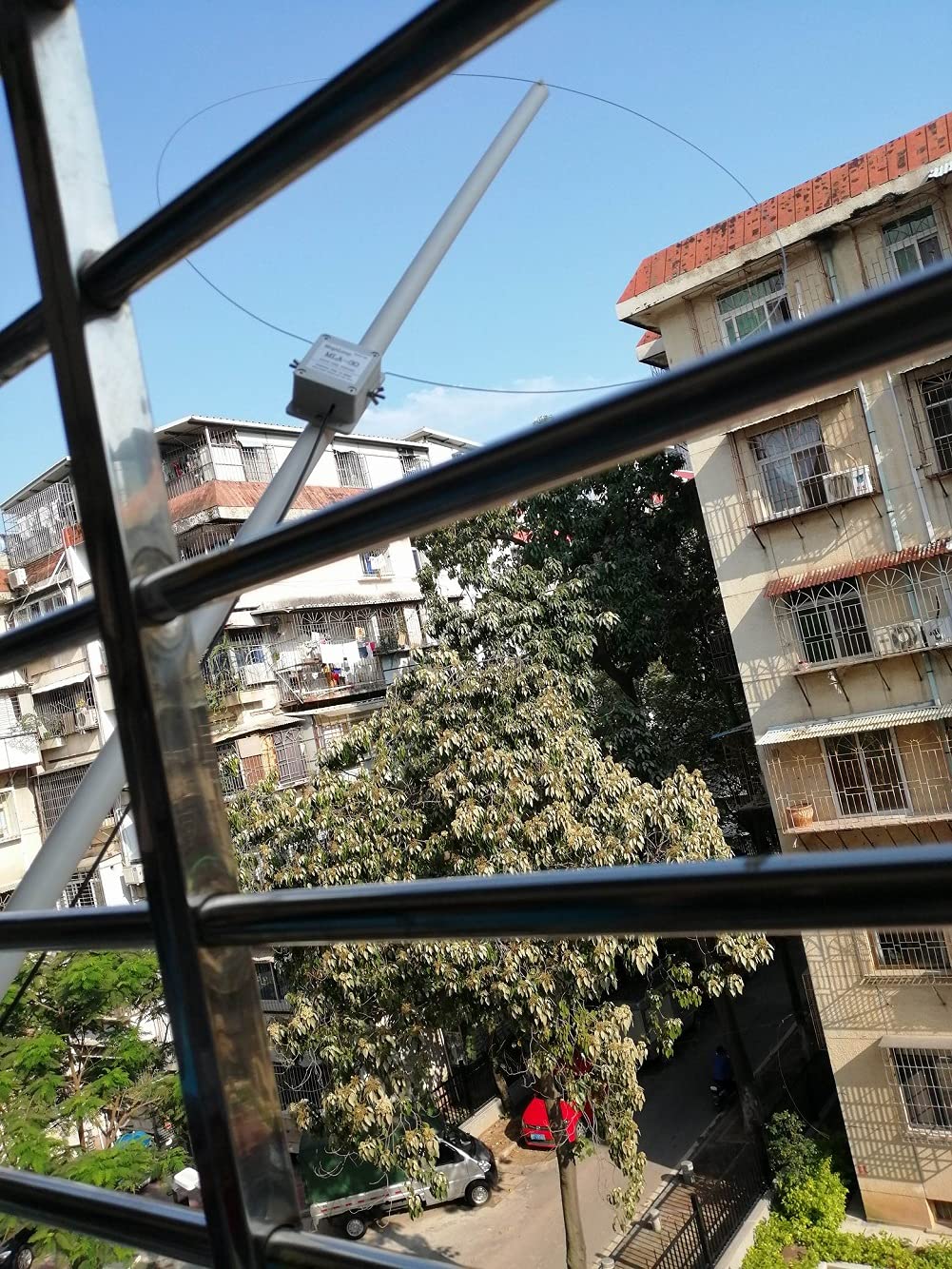 Versione Upgrade MLA-30+ Plus Loop Antenna Antenna ricevitore (100 KHz-30 MHz, onda media e corta, silenziosa, resistente alla pioggia)