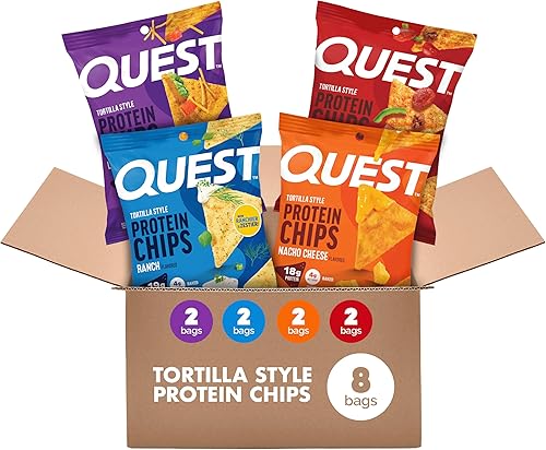 Miniatura 36 de Quest Nutrition Tortilla Chip de chile dulce picante, 1.1 onzas (paquete de 12)