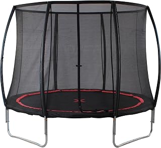 Small Foot- Cama elástica con Red de Seguridad Black Spider Juguetes saltarines, Color Negro (1)