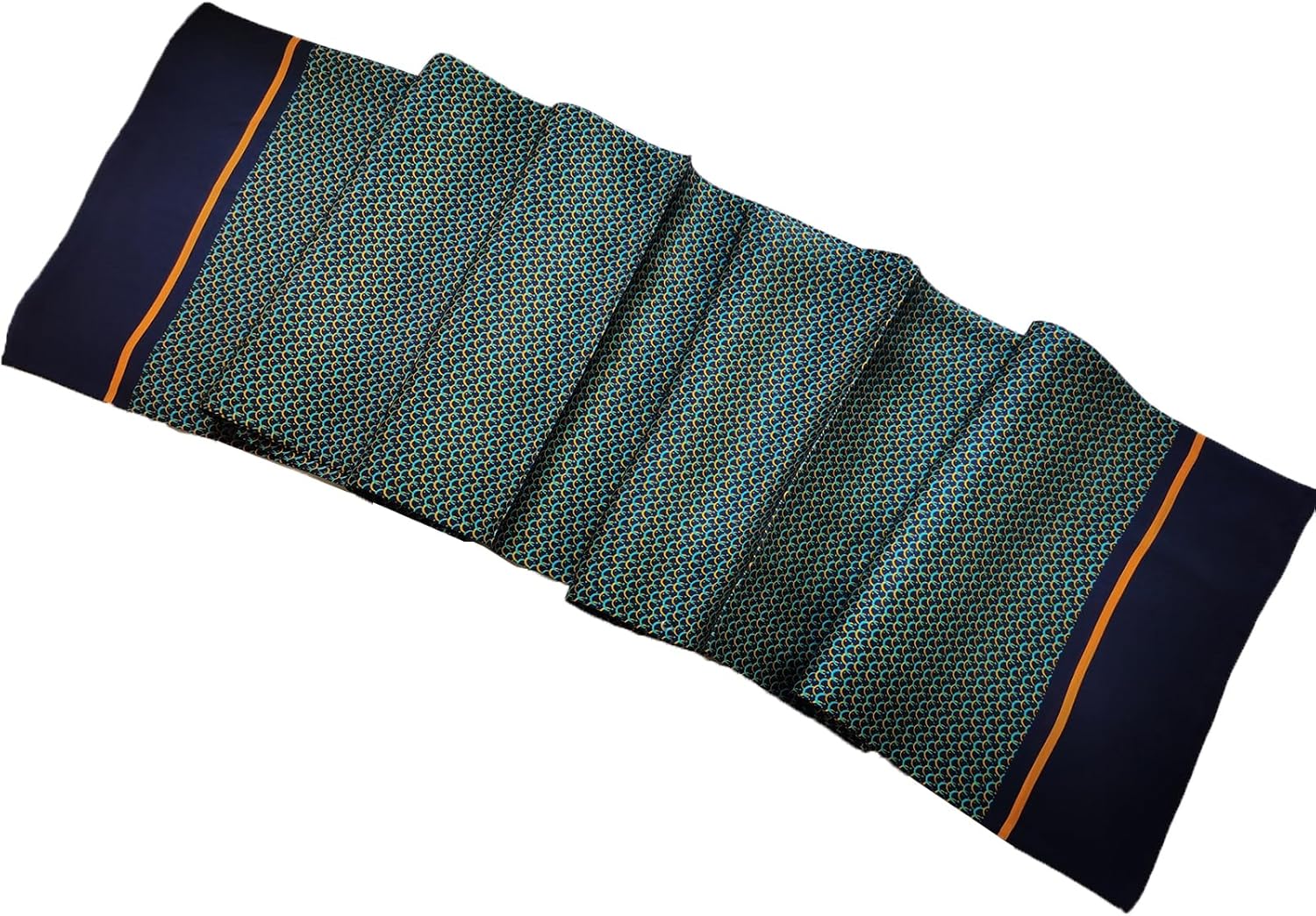 Mens 100 Silk Scarf Double Layers Fashion Wrap Neckerchief Formal Business Casual Party - Image 3