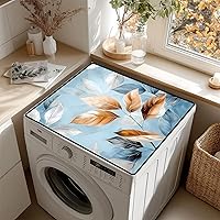 Vista 11 de Tapete antideslizante para cubierta superior para lavadora y secadora, almohadilla protectora a prueba de polvo con múltiples diseños de patrones
