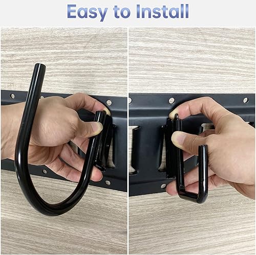 Miniatura 7 de 8 piezas de ganchos J de pista E resistentes, herramientas de suspensión para remolques de camiones semirremolque con 2" y 4", accesorio de