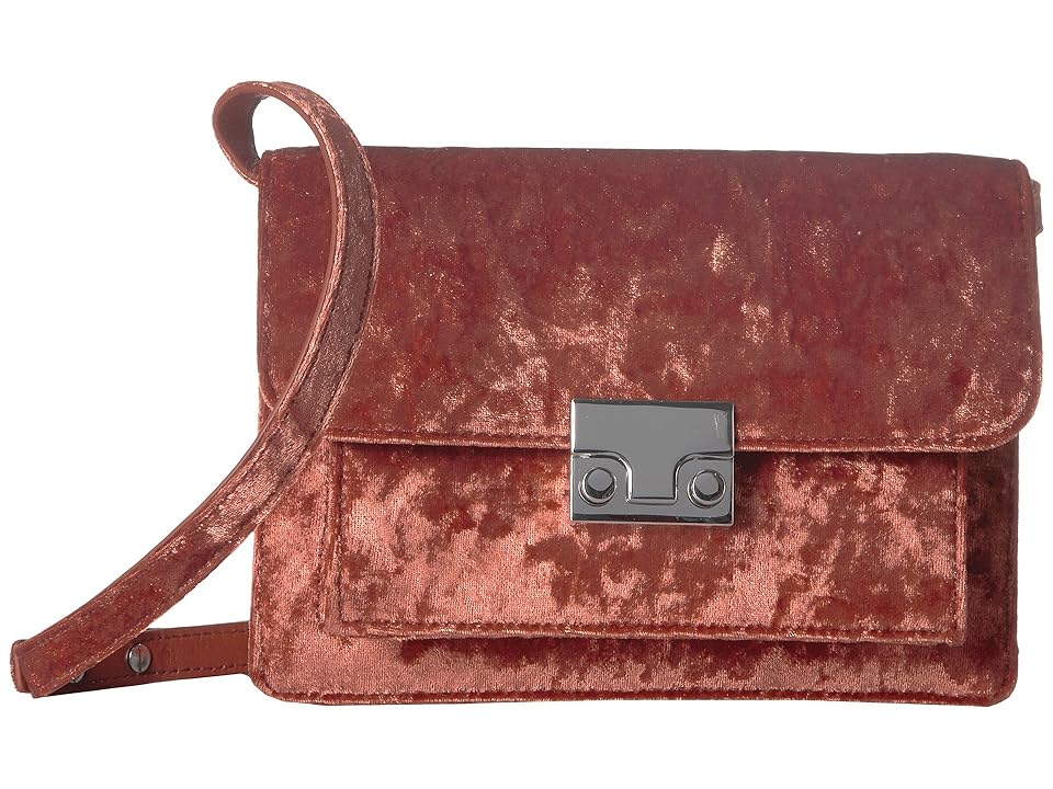 

Loeffler Randall Mini Minimal Rider (Brique) Handbags, Brown
