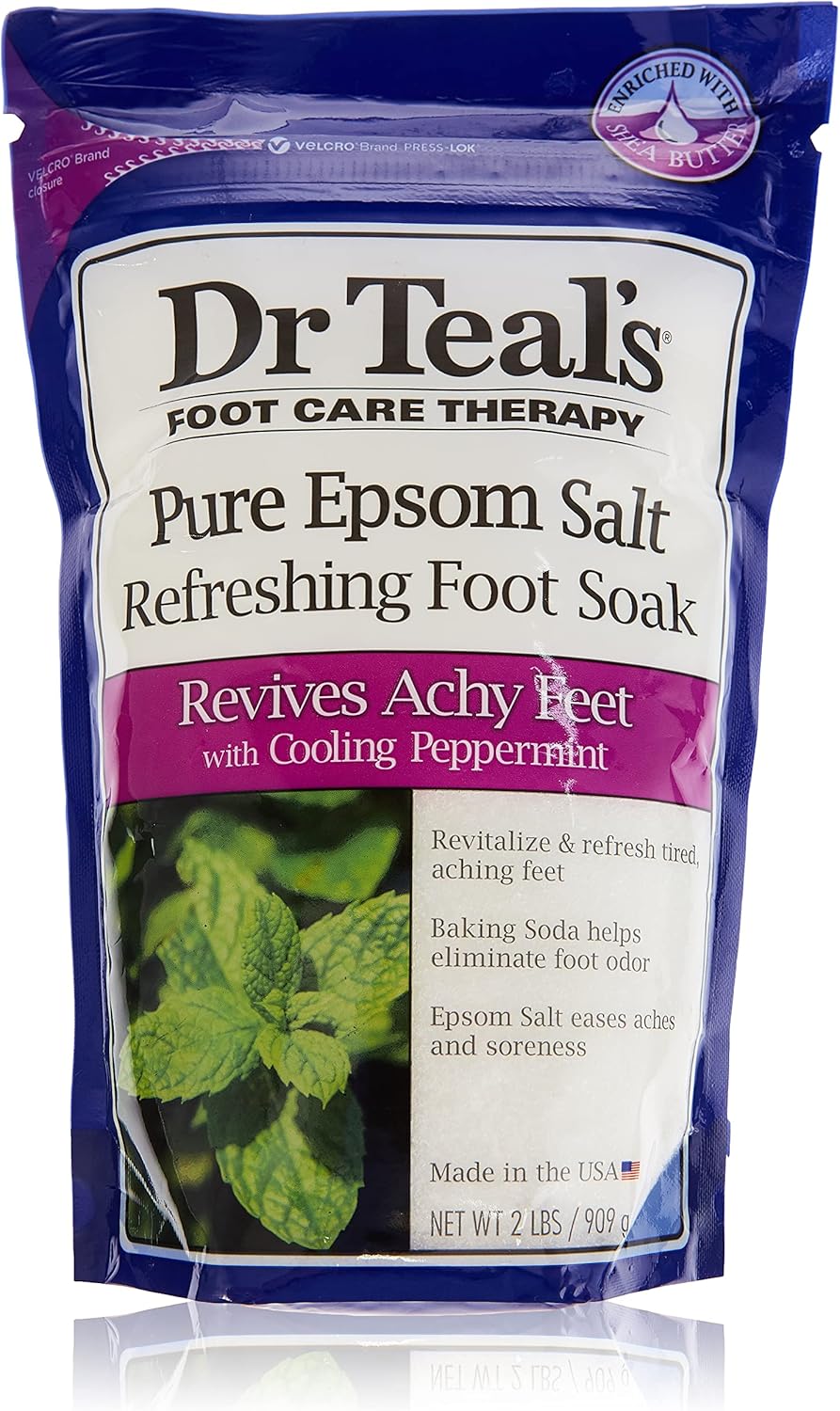Dr Teal's Foot Soak with Cooling Peppermint, 908g Beauty