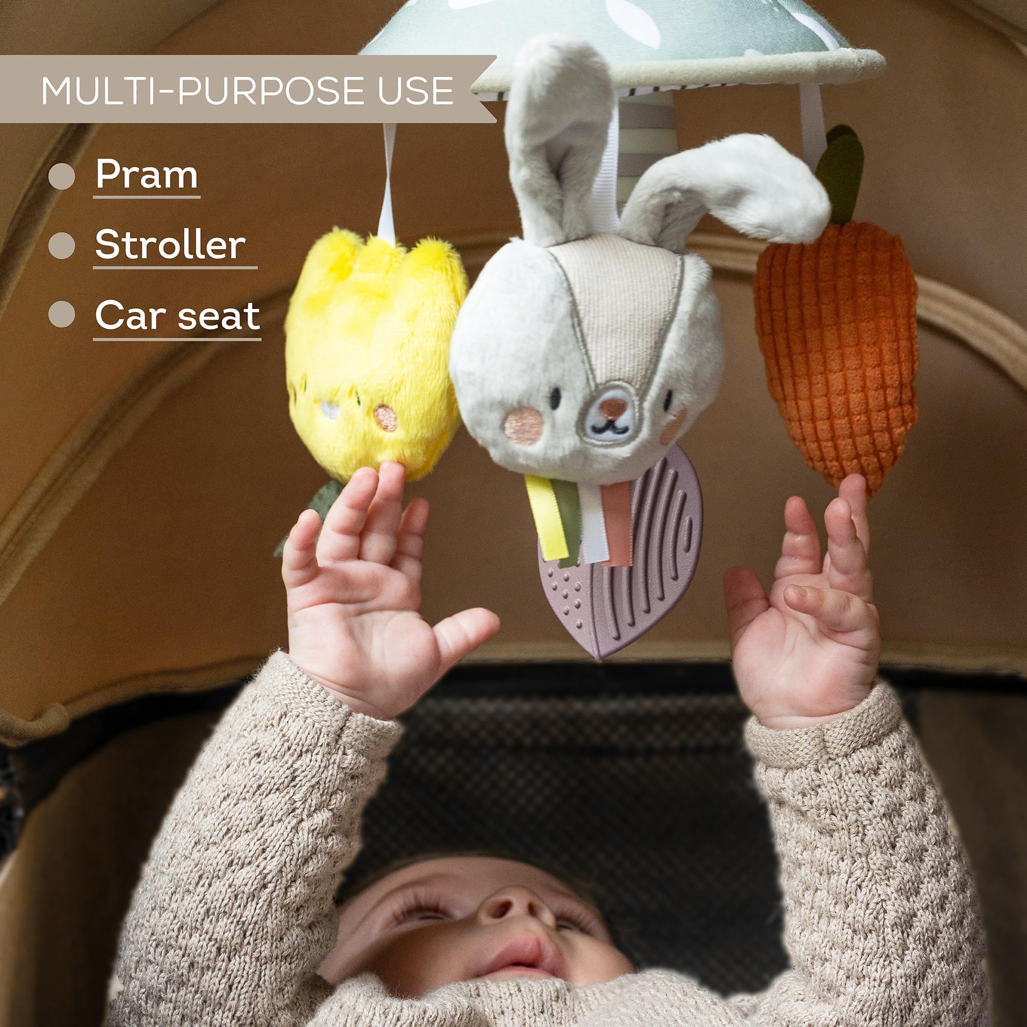 Juguete Coche Bebe Asiento Trasero Taf Toys Urban Garden