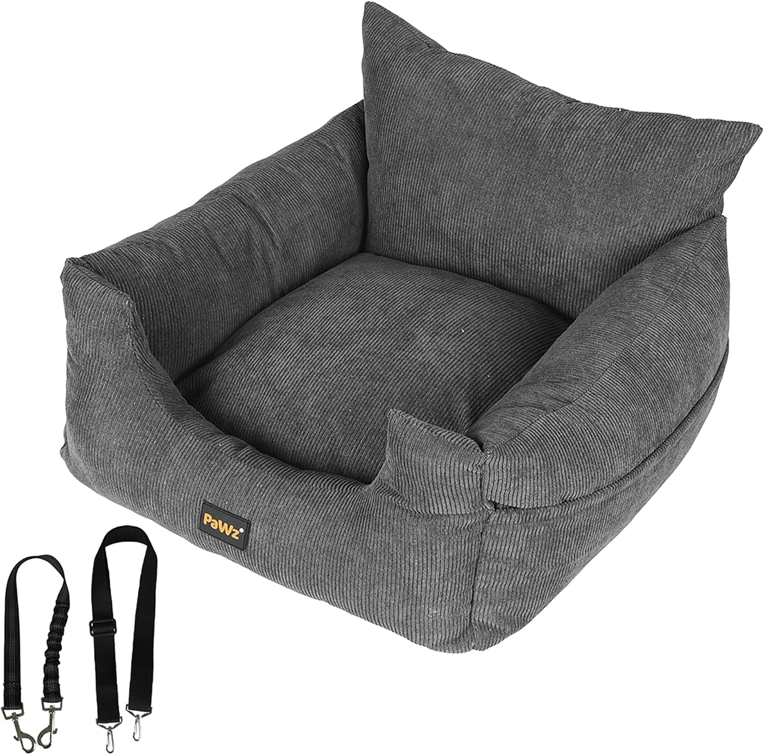 PaWz Pet Car Booster Seat Dog Protector Portable Travel Bed Removable