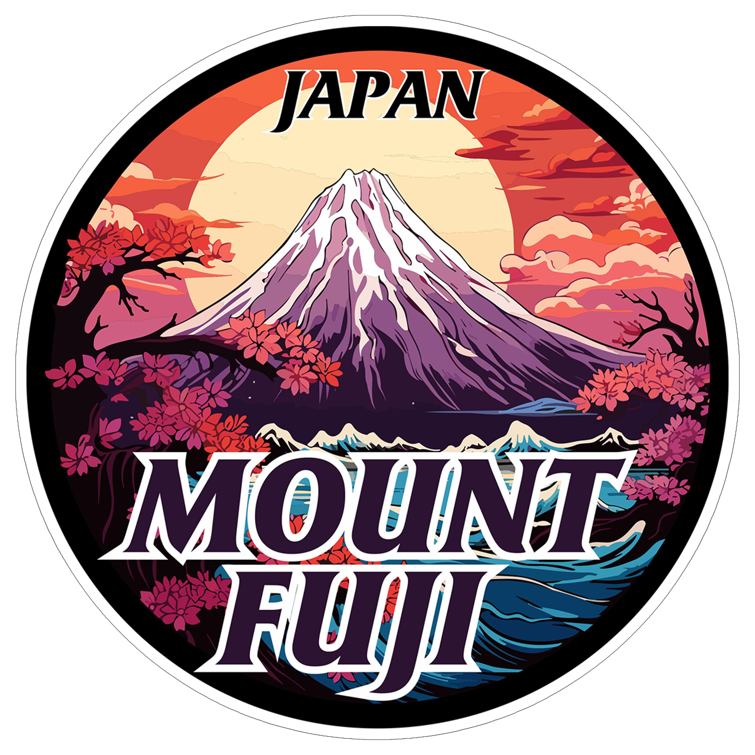 クリアファイル Mount fuji Amazon.com: Mount Fuji Japan Sticker 4 Inch City Travel Souvenir