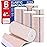 AZEN Premium 6 Pack Elastic Bandage Wrap 4 Inch, Compression Wrap Bandage for Legs, Lymphedema Wraps for Legs, Ankle, Knee, Tummy, Body, Latex-Free