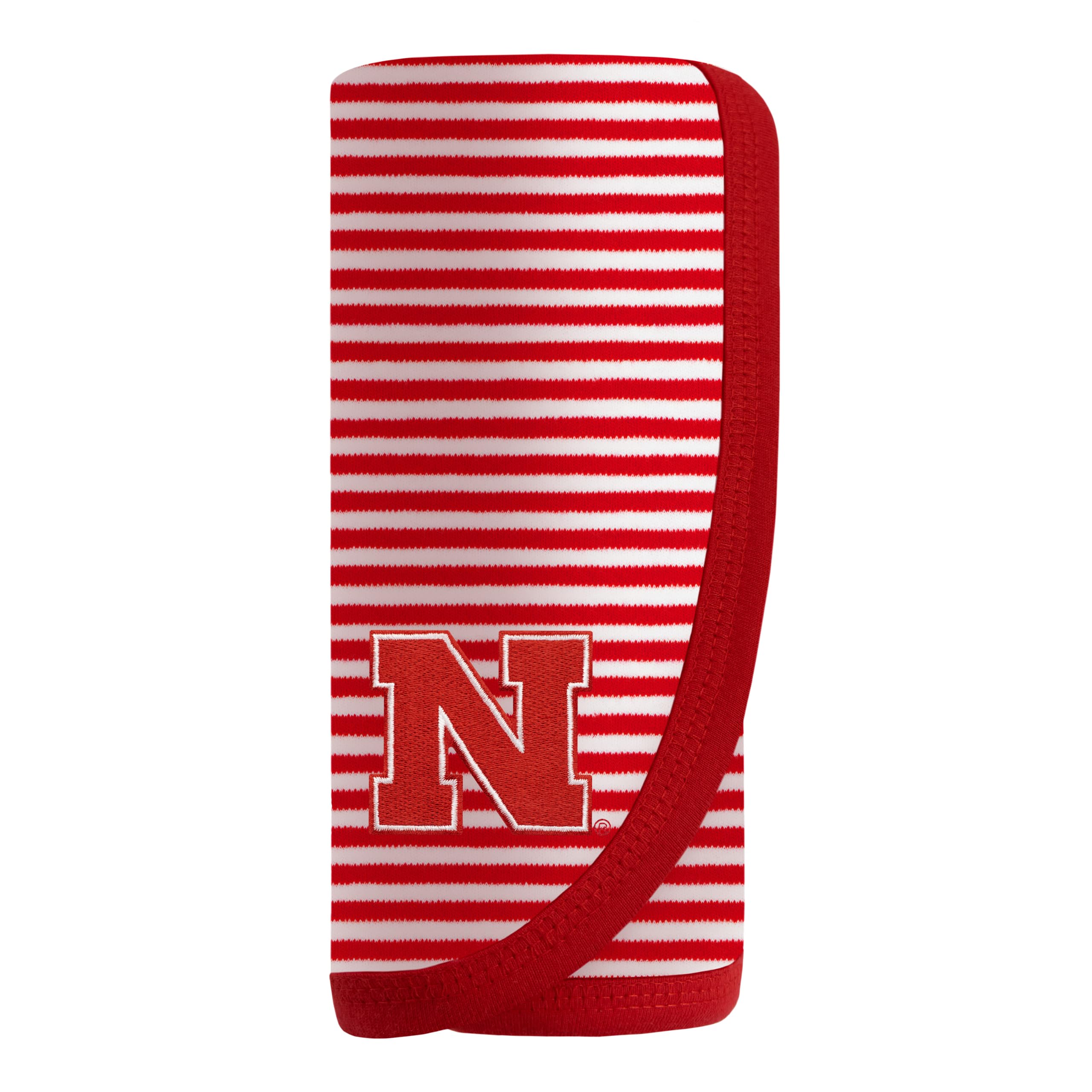 Creative Knitwear College Baby NCAA Infant Striped/Solid Blanket, Unisex, One Size 37.5 X 33.5