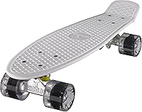 Vista 22 de Ridge Skateboard 55 cm Mini Cruiser Retro Stil in M Rollen Komplett U Fertig Montiert