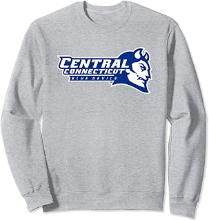 Central Connecticut State Blue Devils Icon Gray Sweatshirt