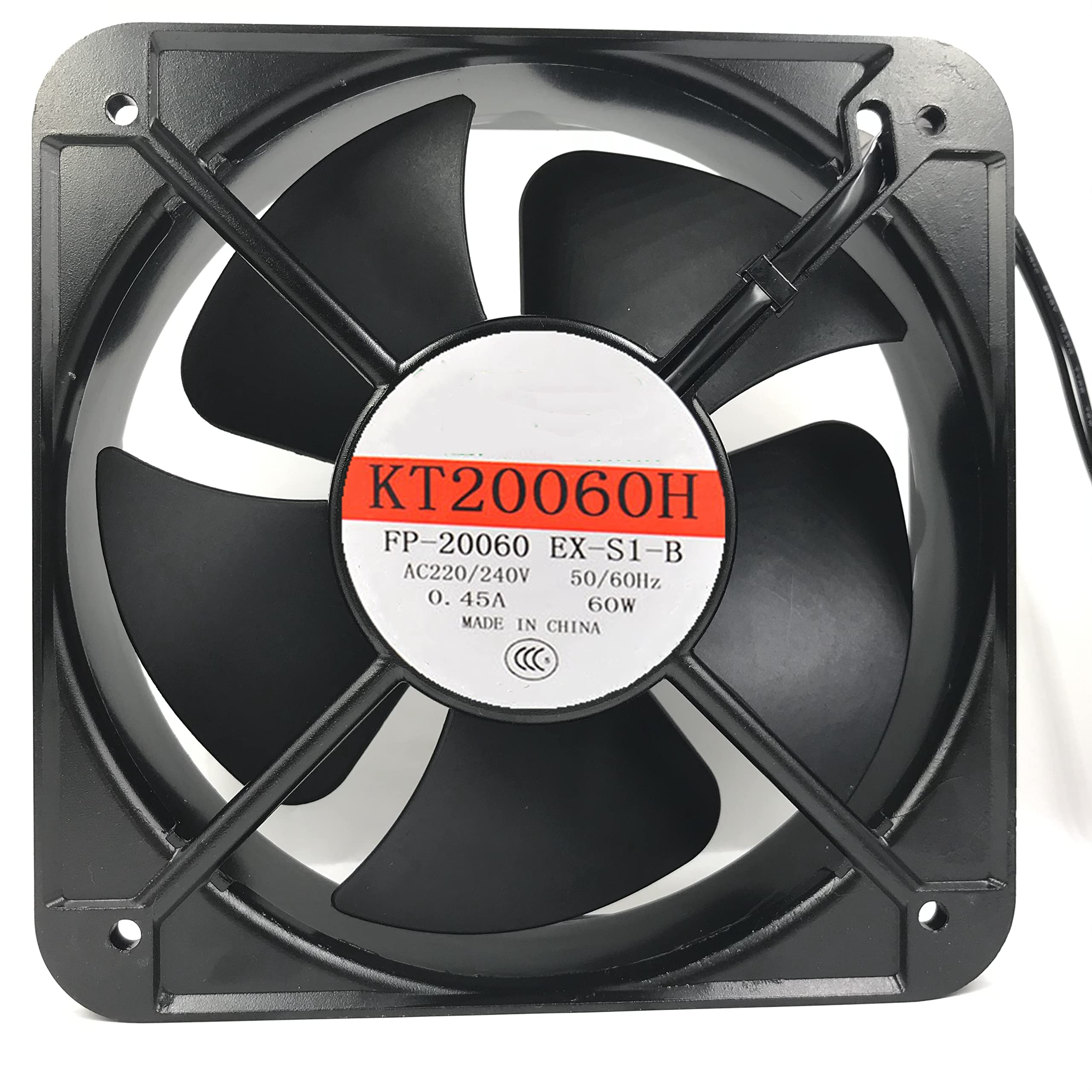 CZVJUKBYP 220V 0.45A 60W 20060 Cooling Fan 200X200X60mm