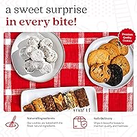 Vista 4 de Latas de galletas frescas y horneadas para regalar de Davids Cookies.