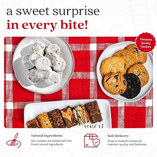 Miniatura 4 de Latas de galletas frescas y horneadas para regalar de Davids Cookies.