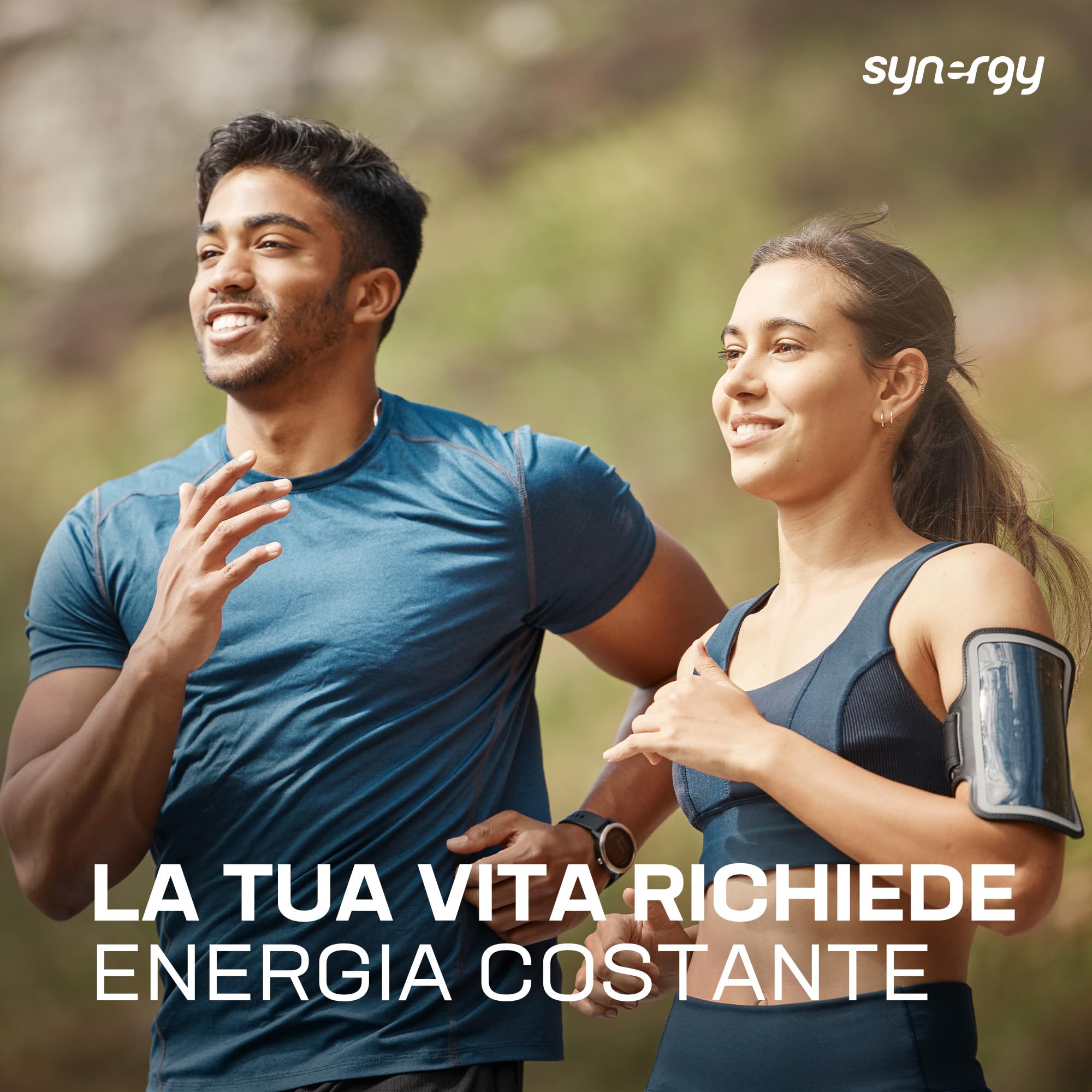 Synergy Worldwide E9 30 Dosi | Integratore 500mg L-Arginina con Vitamine B12, B6 e Acido Pantotenico | A Basso Contenuto Calorico | Supporta la Performance Fisica e Riduce l’Affaticamento | 243 g