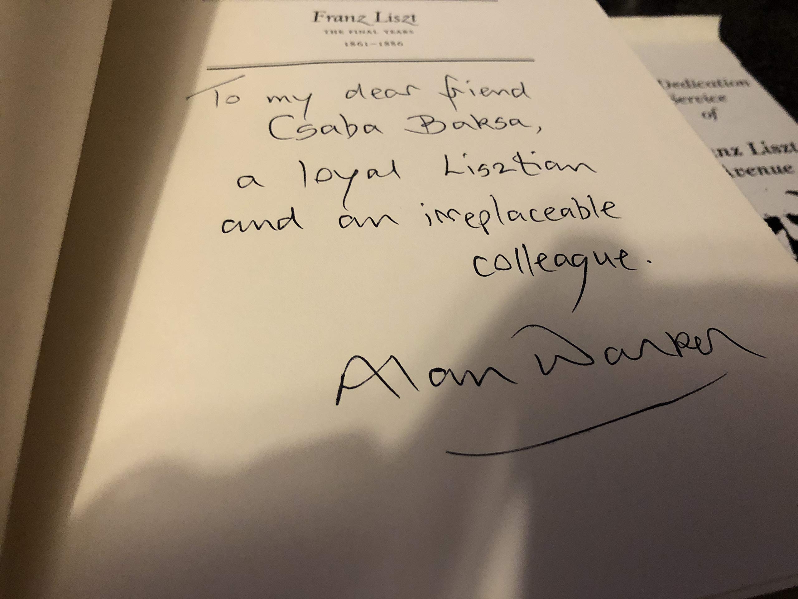 Franz Liszt: Volume 3: The Final Years, 1861-1886 Walker, Alan - PT01