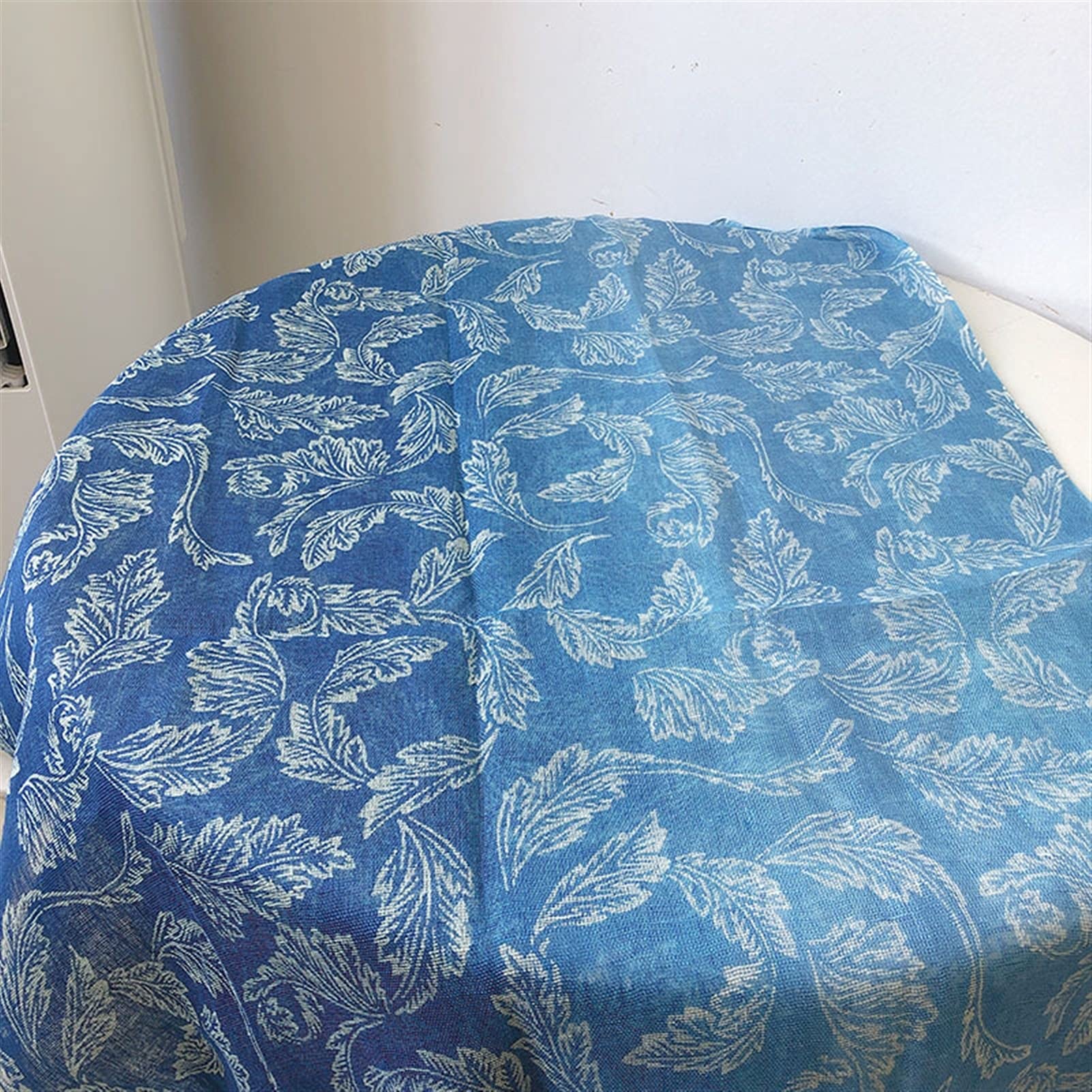 Handgemachter Leinenschal für Damen, Hijabs, natürliche Färbung, ethnischer Stil, Schal mit Fransen, lang, warm, Seide für Herbst und Winter (Farbe: Stil 2, Größe: 60 cm x 185 cm) (Stil 1