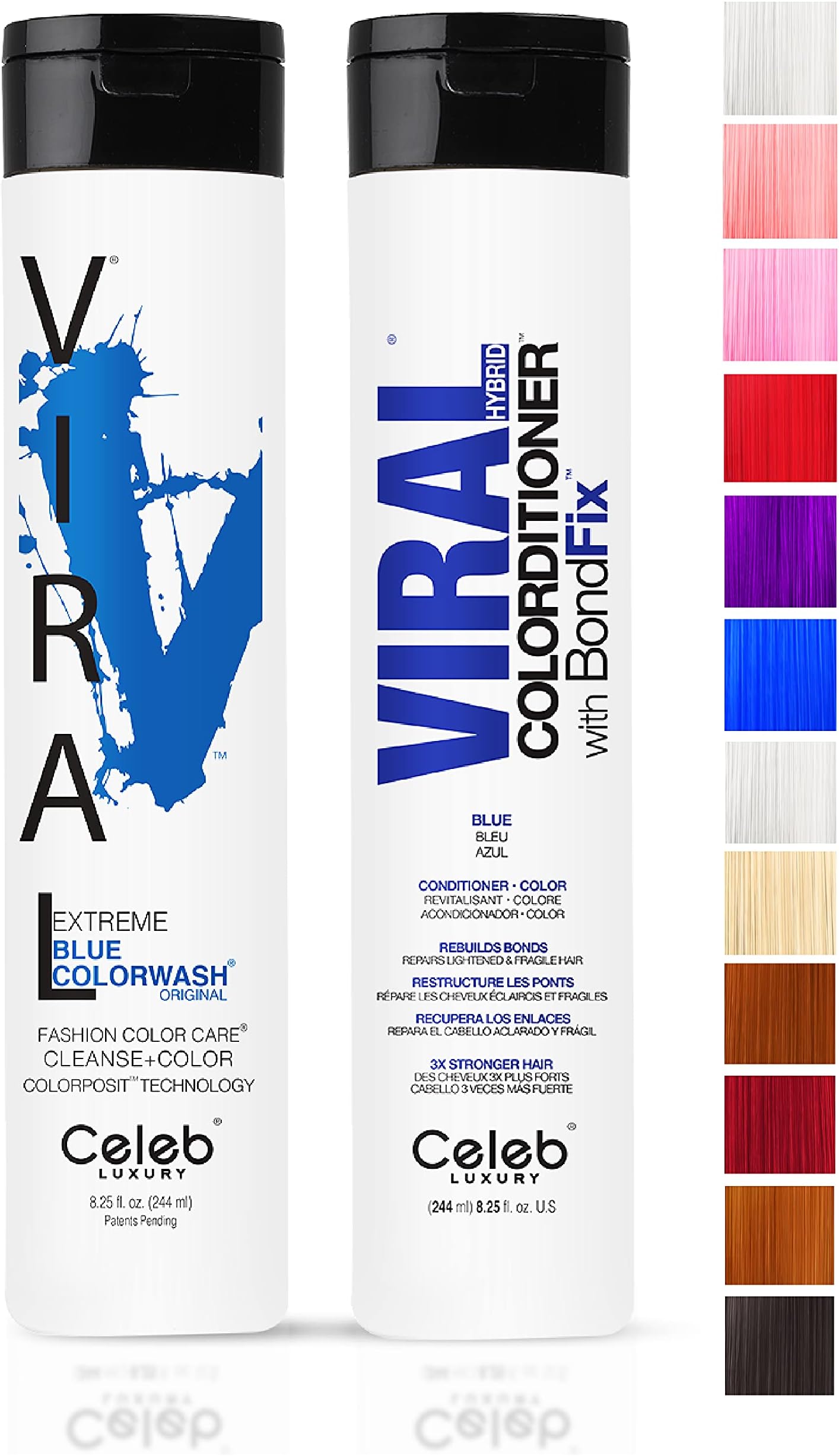Celeb Luxury Viral Blue Healthy Duo Color