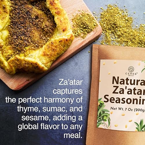 Miniatura 5 de Zaatar Spice7 Oz Natural Za'atar condimento