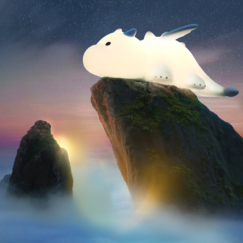 BABY SAVELY SILICON LIGHT サナ　シリコンライト Amazon.com: Cute Baby Dragon Kids Night Light for Kids,Cute Soft