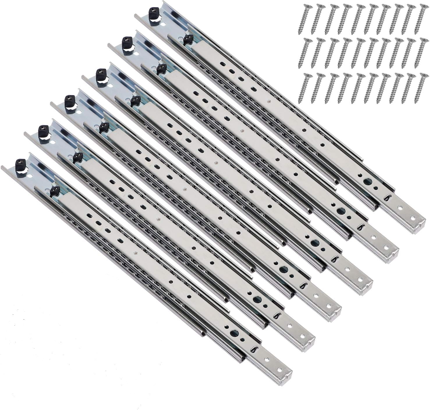 Buy Heavy Duty Drawer Slides, KEILEOHO 6 PCS 16 Inches, Full Extension