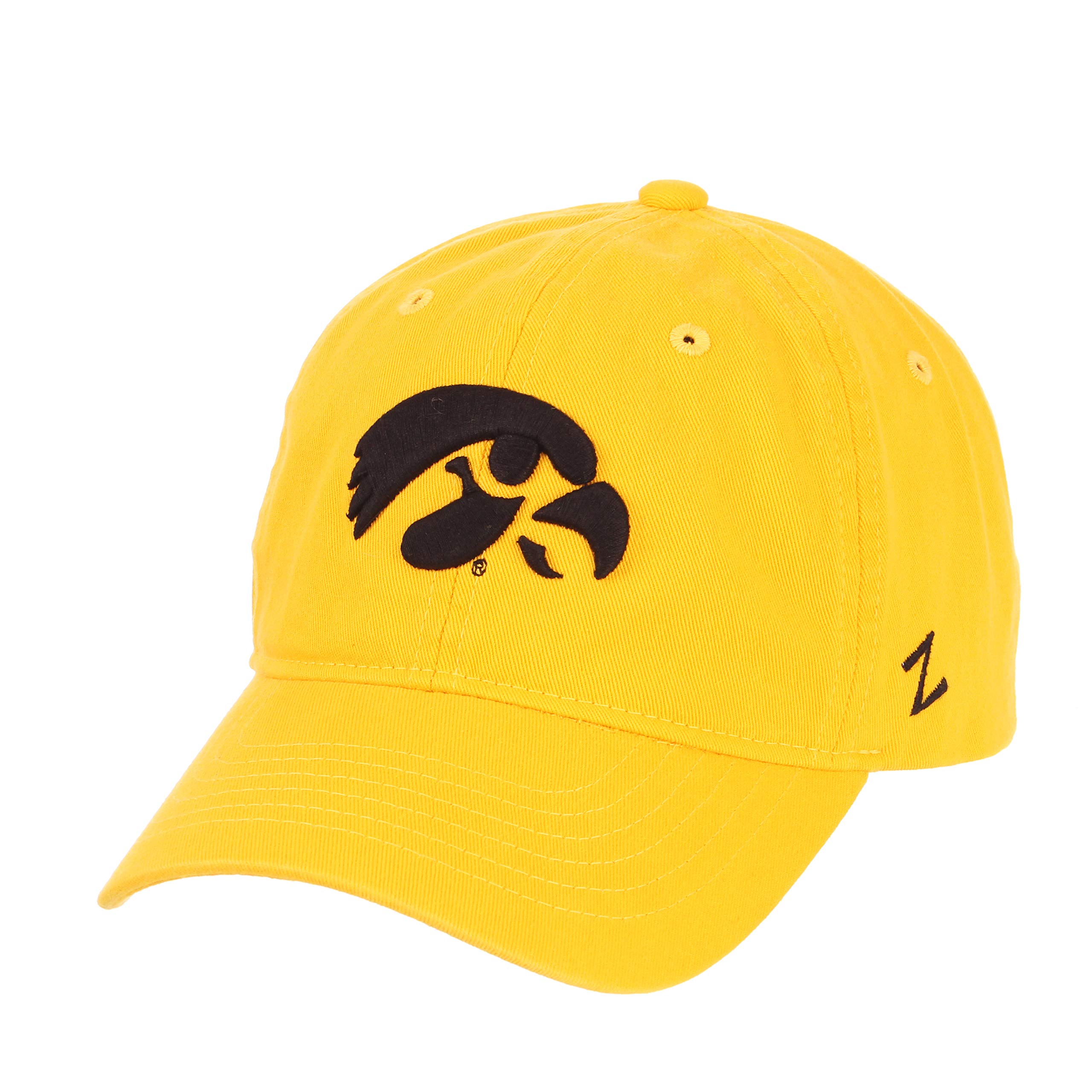 Zhats Men's Iowa Hawkeyes Gold Ncaa Iowa Hawkeyes Adjustable Scholarship Hat Secondary Color, Adjustable