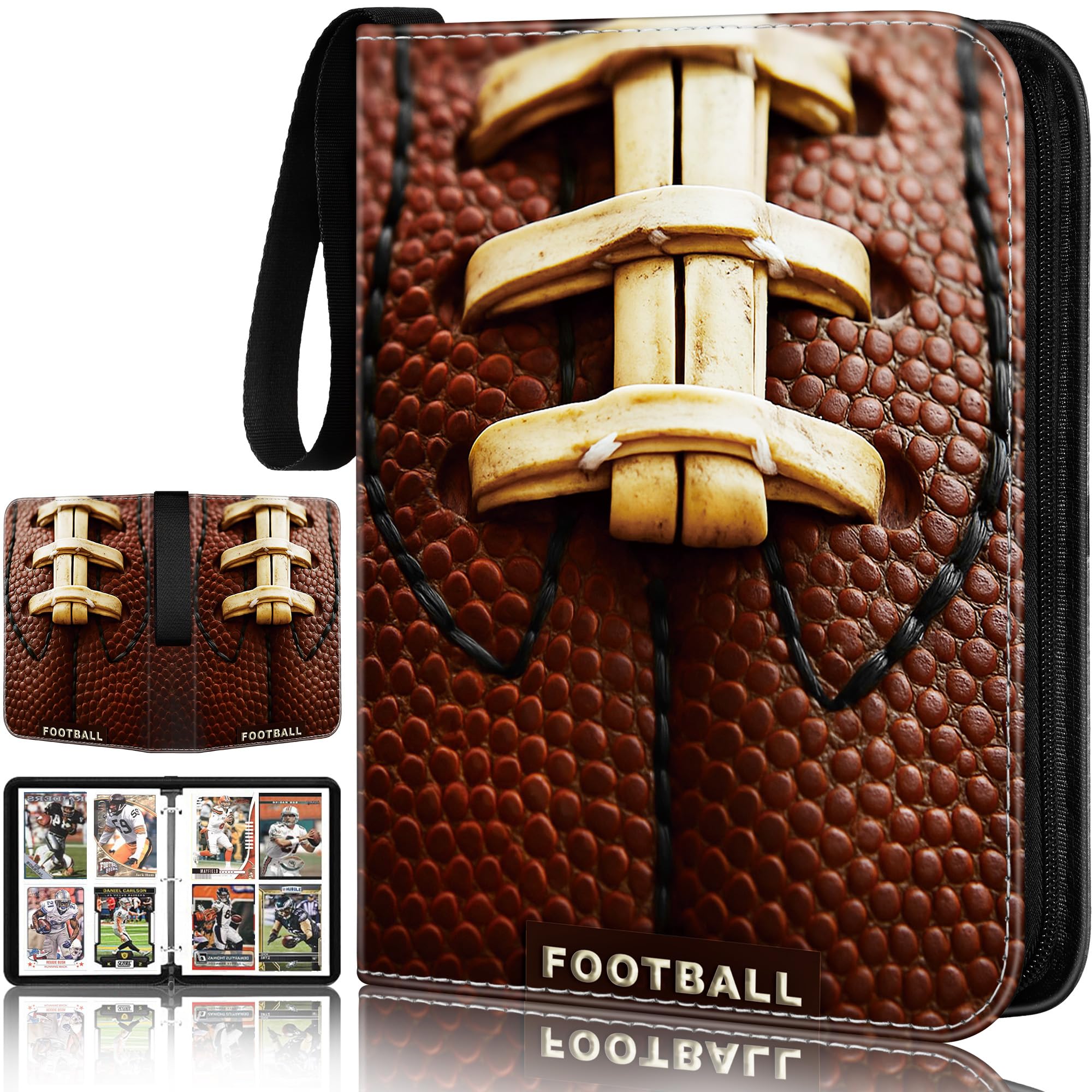 football binder for trading cards RONMONG Card Binder, 440 Pockets, Protective Card Album Color:Style 9 THE AGENT DECK PROFILE labyrinth of nighmare Keep your prized collection