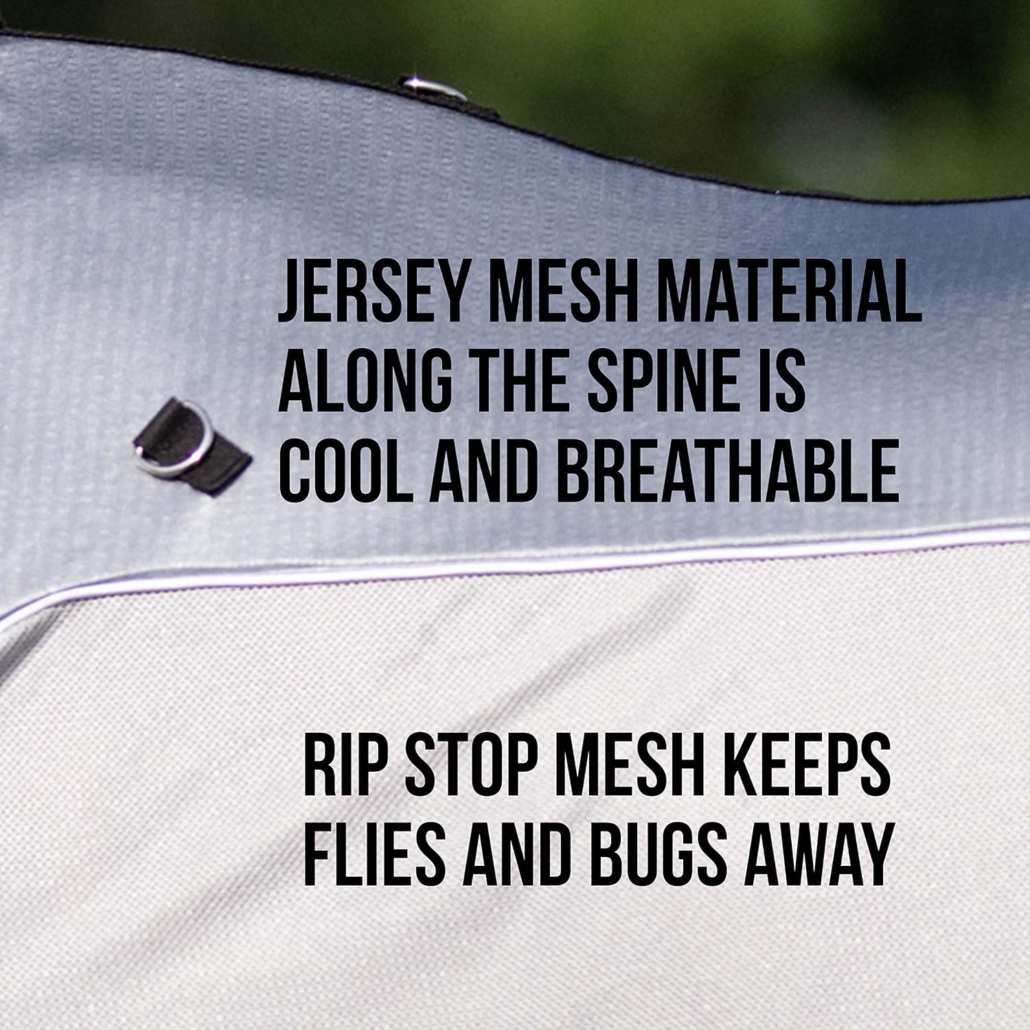 Professional's Choice Comfort Fit Fly Sheet | Cool and Breathable | Keeps Flies and Bugs Away | 81" Charcoal/Black