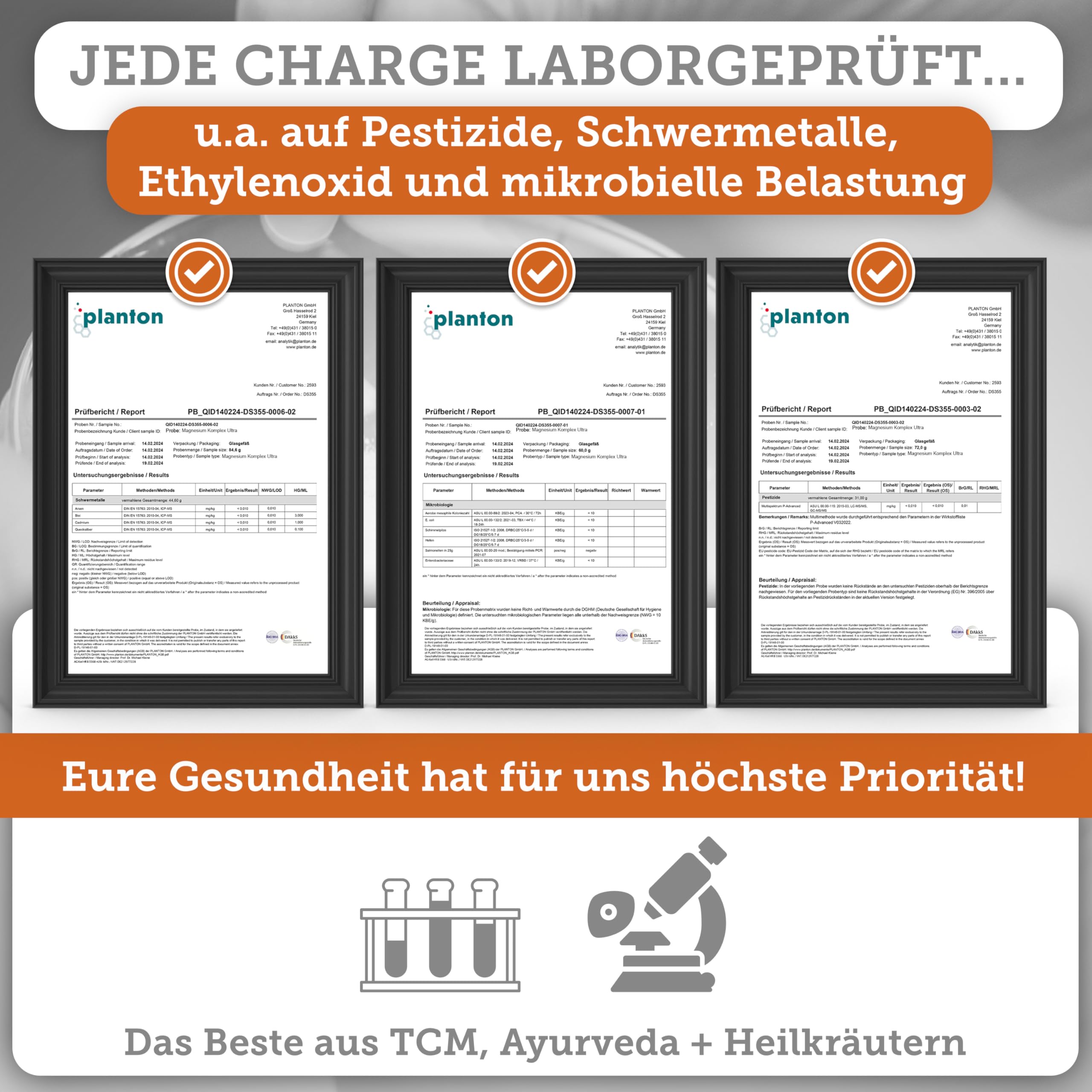 QIDOSHA® Magnesium Komplex hochdosiert, 300 Kapseln im Apothekerglas, 9 Mg-Formen mit sich ergänzenden Wirkschwerpunkten als Mg-Vollspektrum, 300mg elementares Magnesium/Tagesportion