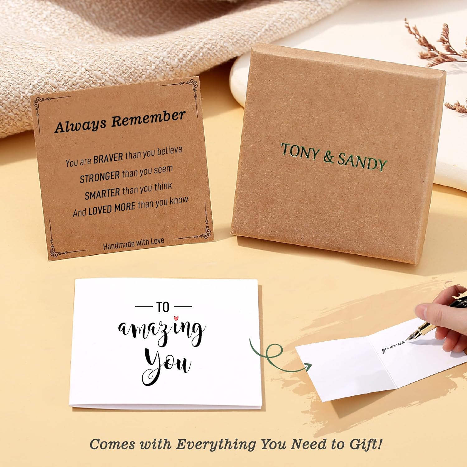 TONY & SANDY Valentines Day Gifts for Kids Teen Girls, Dainty Gemstone Bracelet for Daughter Granddaughter Niece Sister Friend on Birthday Graduation Easter - Image 6