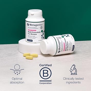 Metagenics Women's Multi Essentials, Vitamins & Minerals - 60 Tablets
