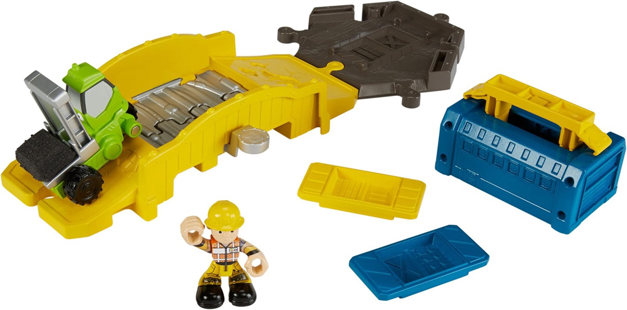 Mattel DXP75 – Bob the Builder Sand Fun Bridge Construction Kit with Construction Sand, Pre-School Game World