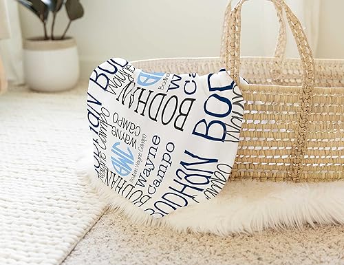 Vista 10 de Manta personalizada para bebé con nombre, regalo personalizado para hija, niños, niñas, niños, ideal para cumpleaños, Navidad, Acción de Gracias