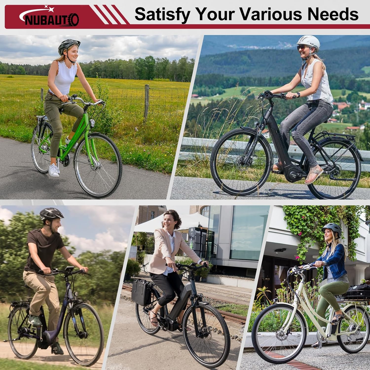26'' x 1 3/8(37-590) Road Bike Tire and 26x1 3/8 Bike Tubes Schrader Valve Compatible with Vintage Urban Bicycle,Beach Cruiser Bikes, 26 x 1 3/8 Folding Road Bike Tire with 2 Levers,2 Rim Strips