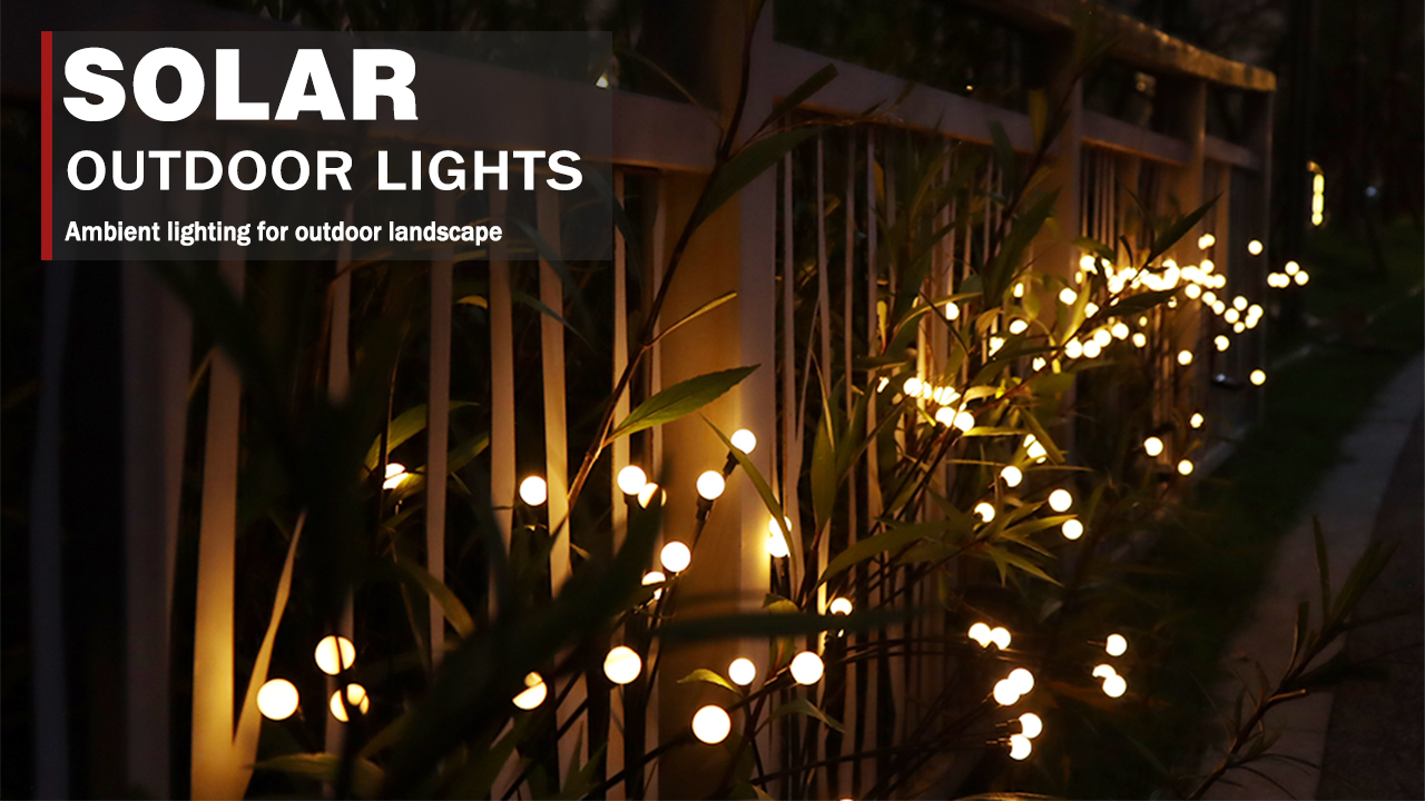6 Solar-Glühwürmchen Lichter Für Den Garten – 10 LEDs Pro Stiel, Warmweiß, Wetterfest