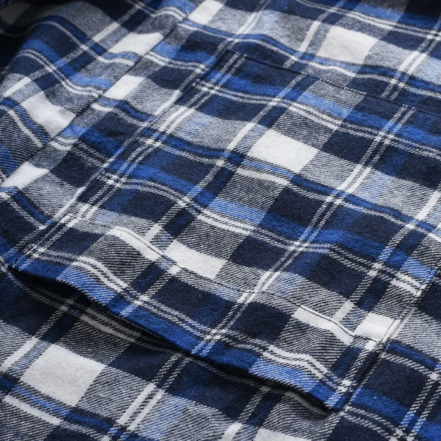 Latuza Men's Cotton Flannel Robe - Image 4